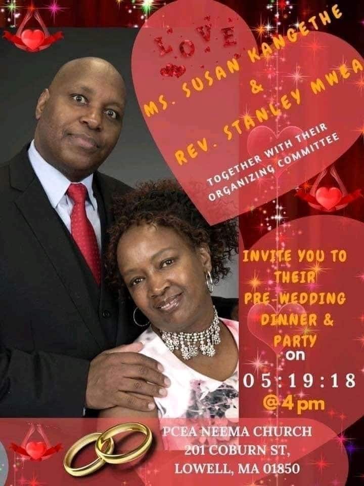 Kenyan pastor holds 3 Pre-wedding
