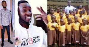 Young Ghanaian teacher