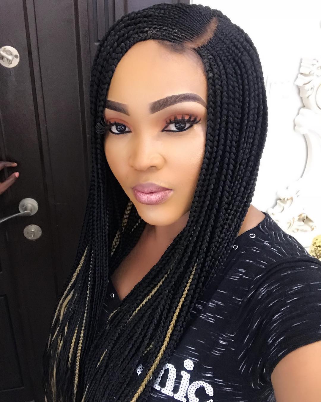 Mercy Aigbe Flaunts Mansion