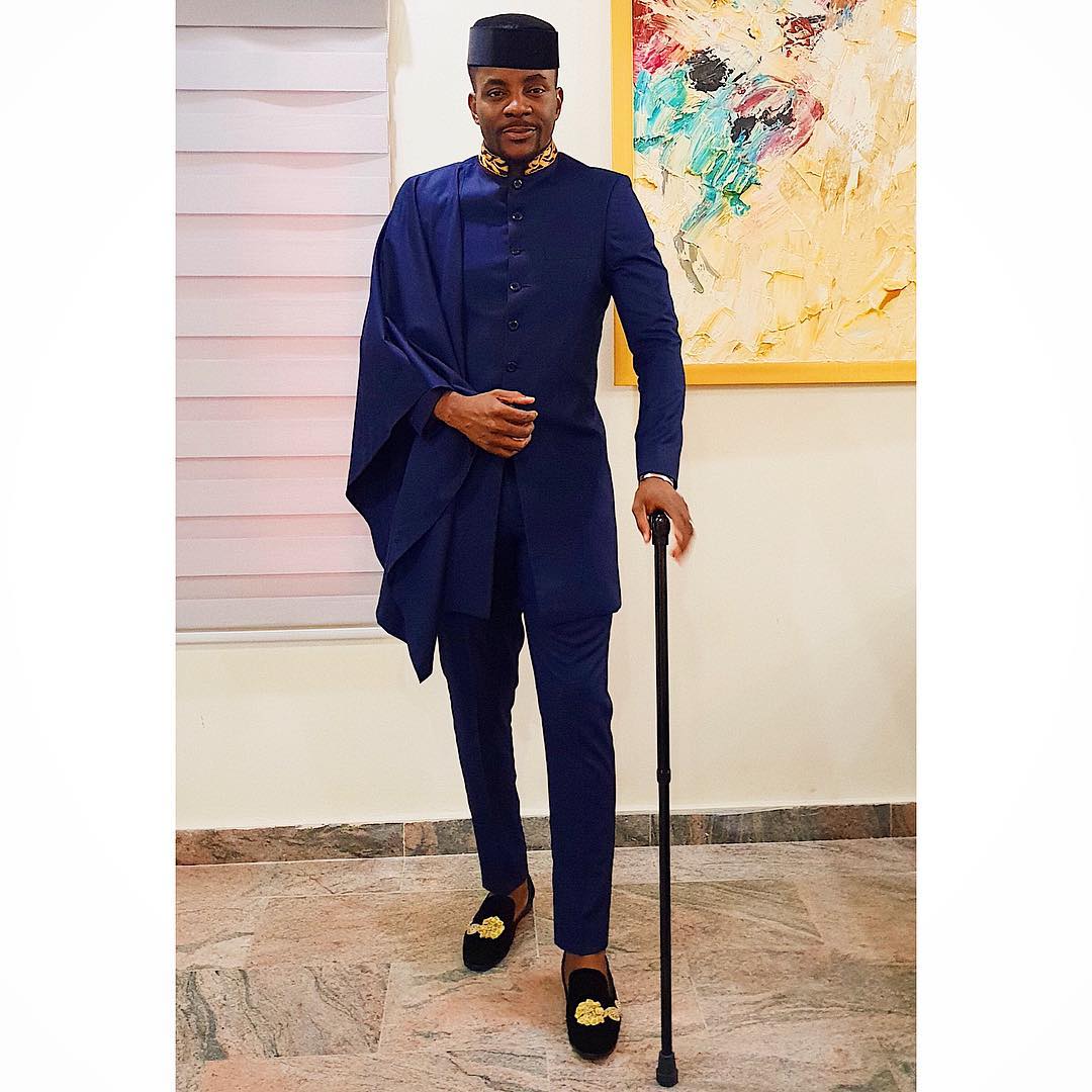 Ebuka looks dapper