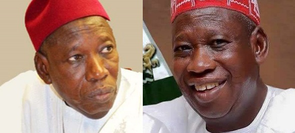 Governor Ganduje receiving another bribe