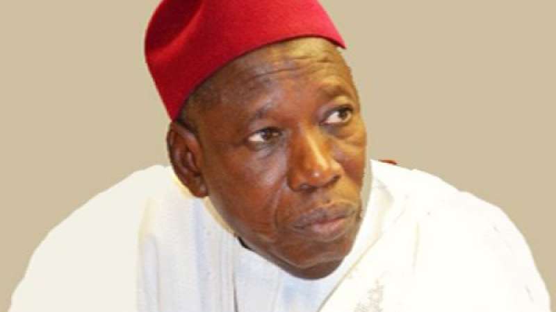 Governor Ganduje receiving another bribe