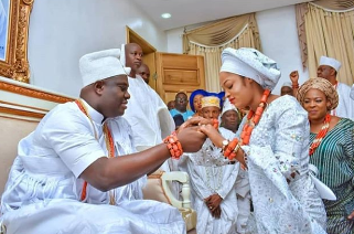 First photos from wedding of Ooni of Ife