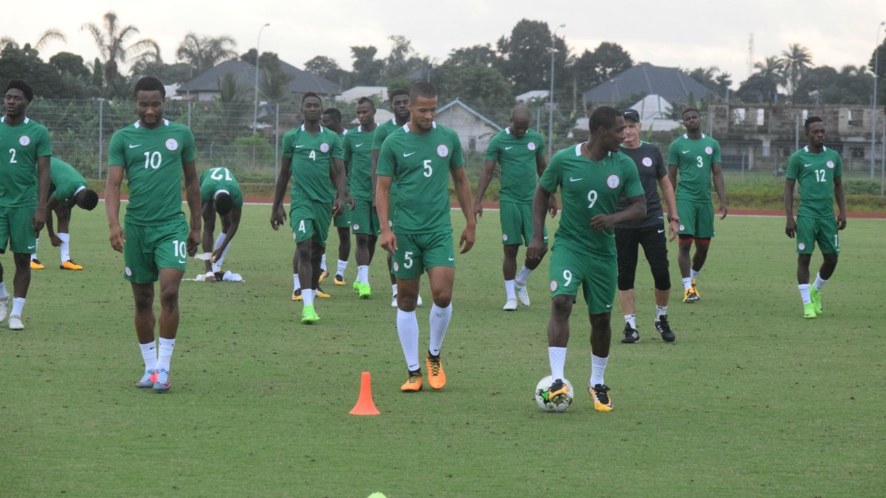 Super Eagles Begin Training