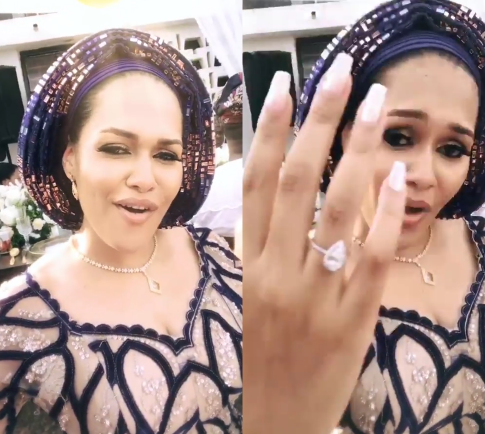 Tania Omotayo wedding