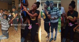 200 level Uniben student excited