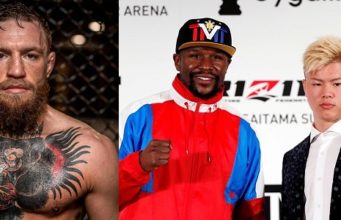 Conor McGregor mocks Floyd Mayweather