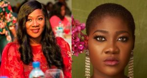 Mercy Johnson cries out