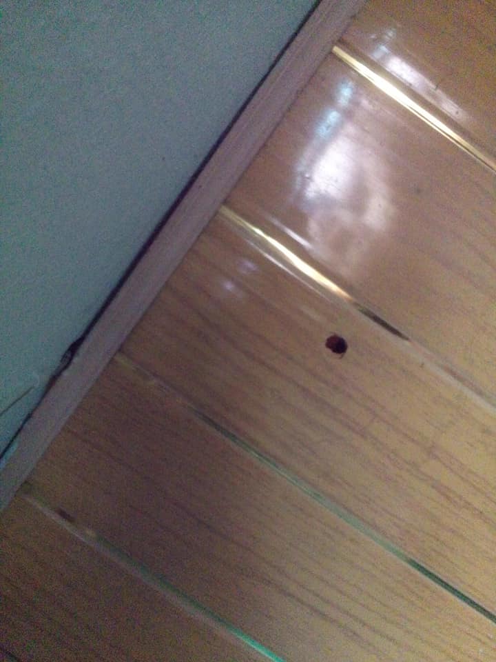 Nigerian lady escapes death