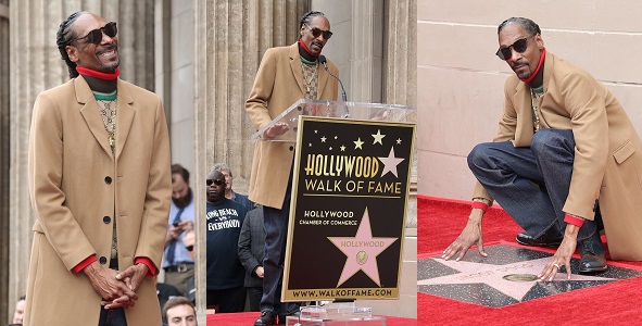 Snoop Dogg gets a star