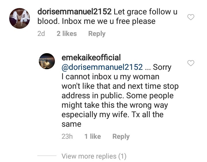 See followers reactions to Emeka Ike
