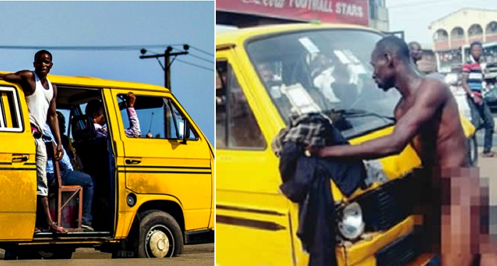 Angry Bus Conductor Beats Driver
