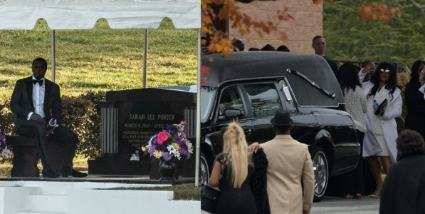 Kim Porter burial