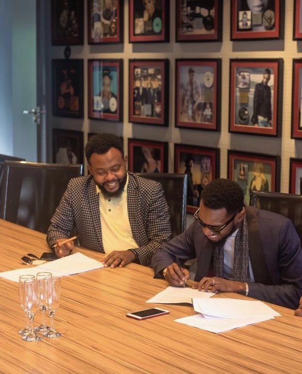 D’banj signs music deal