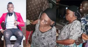 Duncan Mighty gifts an elderly woman