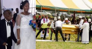Photos from burial of the 88-Year-Old ex-Senator