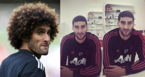 Marouane Fellaini cuts