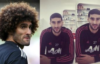 Marouane Fellaini cuts