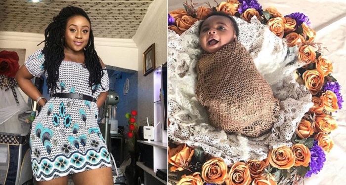 Ini Edo’s Look-alike, Queen Wokoma Welcomes Baby Boy