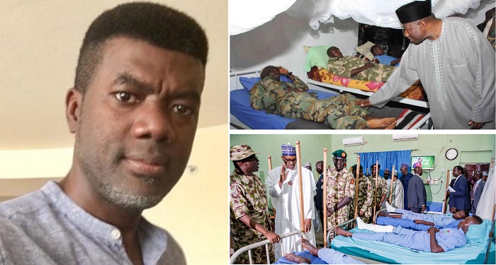 You can fake a visit, You can’t fake compassion – Reno Omokri Trolls President Buhari