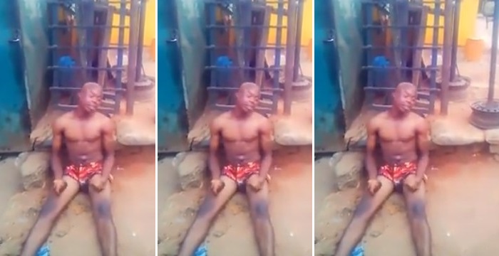 Suspected ‘Yahoo Boy’ Runs Mad After His Father’s Death In Benin