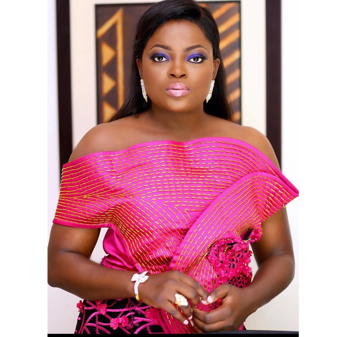 Funke Akindele welcomed twin boys