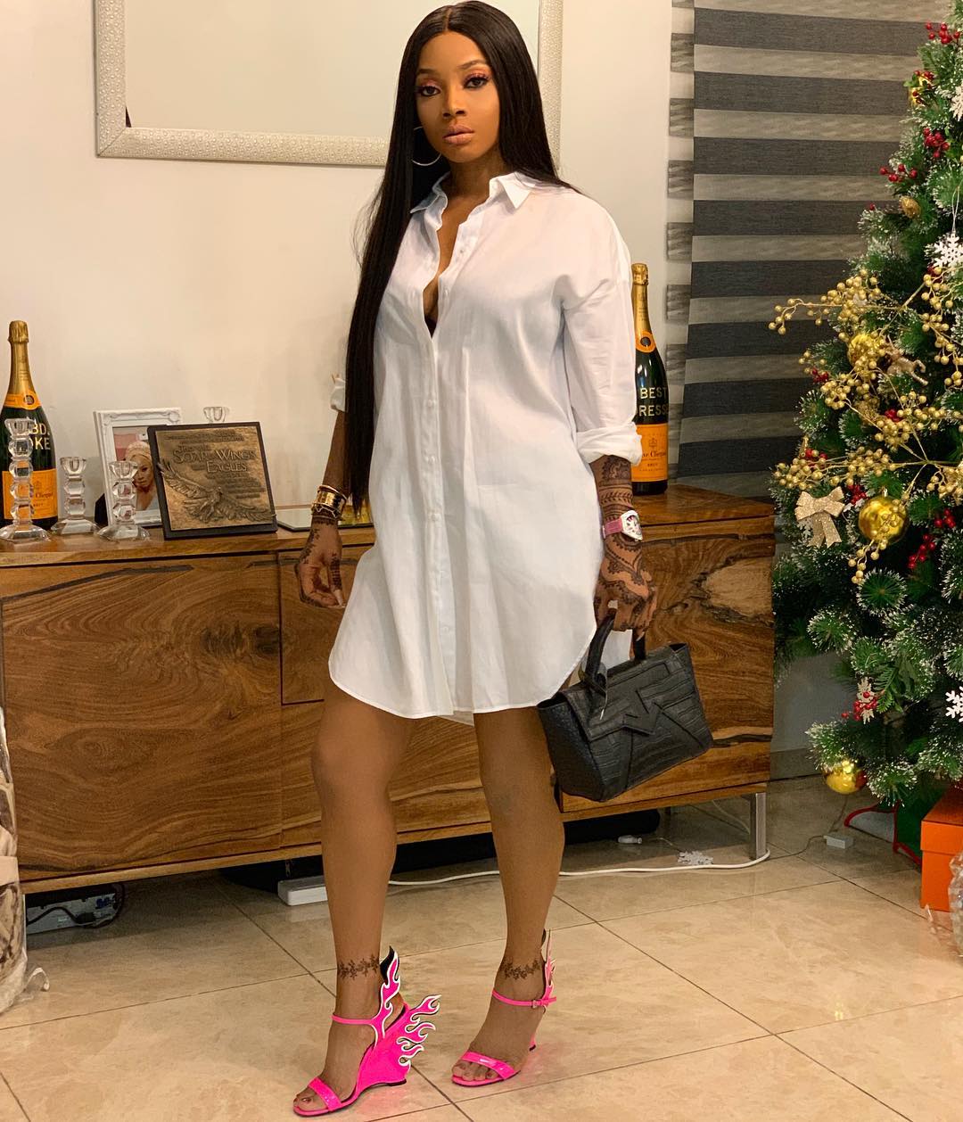 Toke Makinwa says fixing her body was the best decision she took this year
