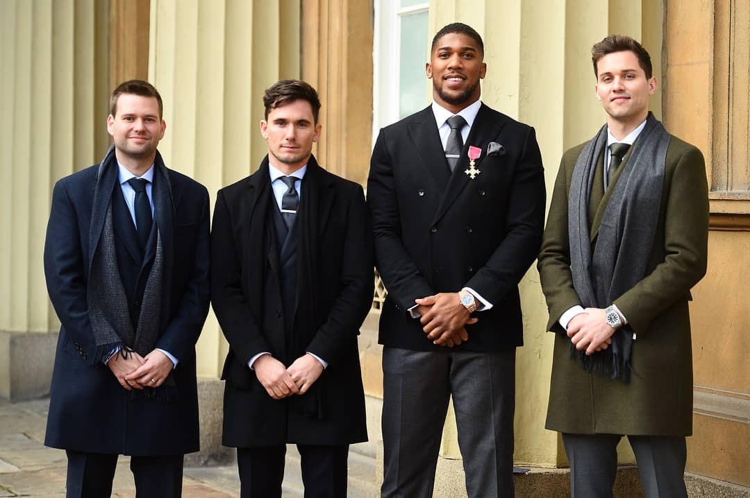 Anthony Joshua awarded OBE