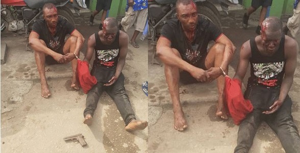 Lagos bank robbery suspects
