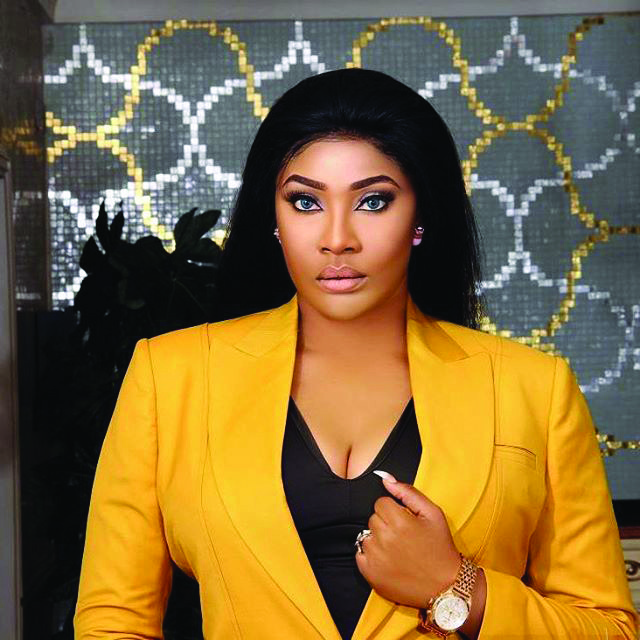 Actress Angela Okorie