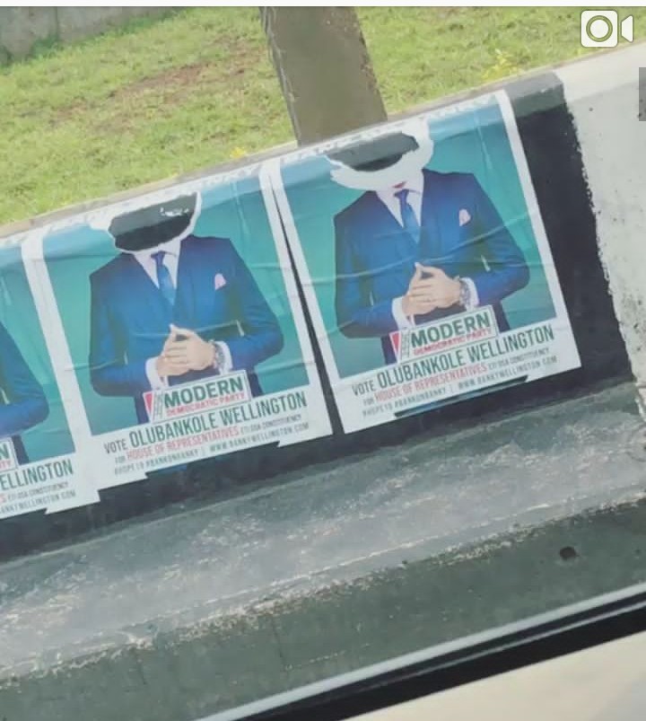 Banky W's campaign posters