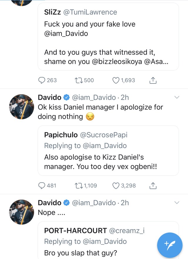 Kizz Daniel’s manager