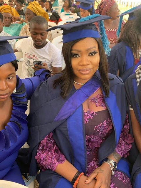 Olori Memunat graduates