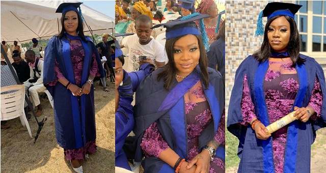 Olori Memunat graduates