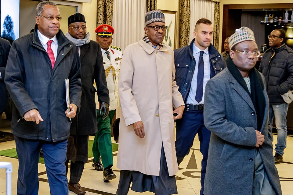 President Buhari arrives Poland