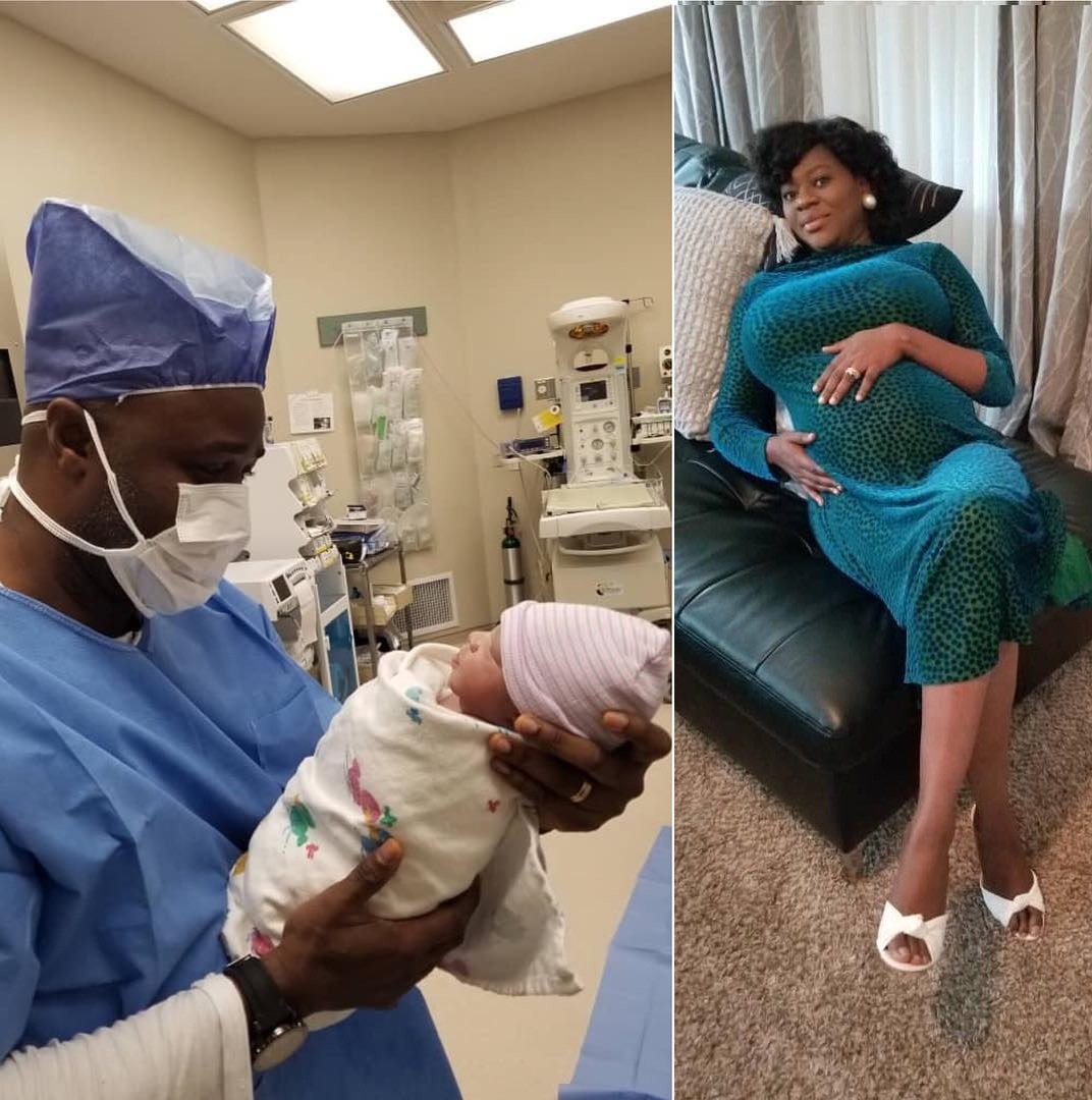 Femi Adebayo  wife welcome