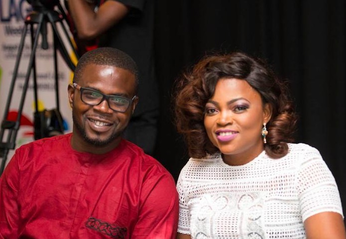 Funke Akindele welcomed twin boys