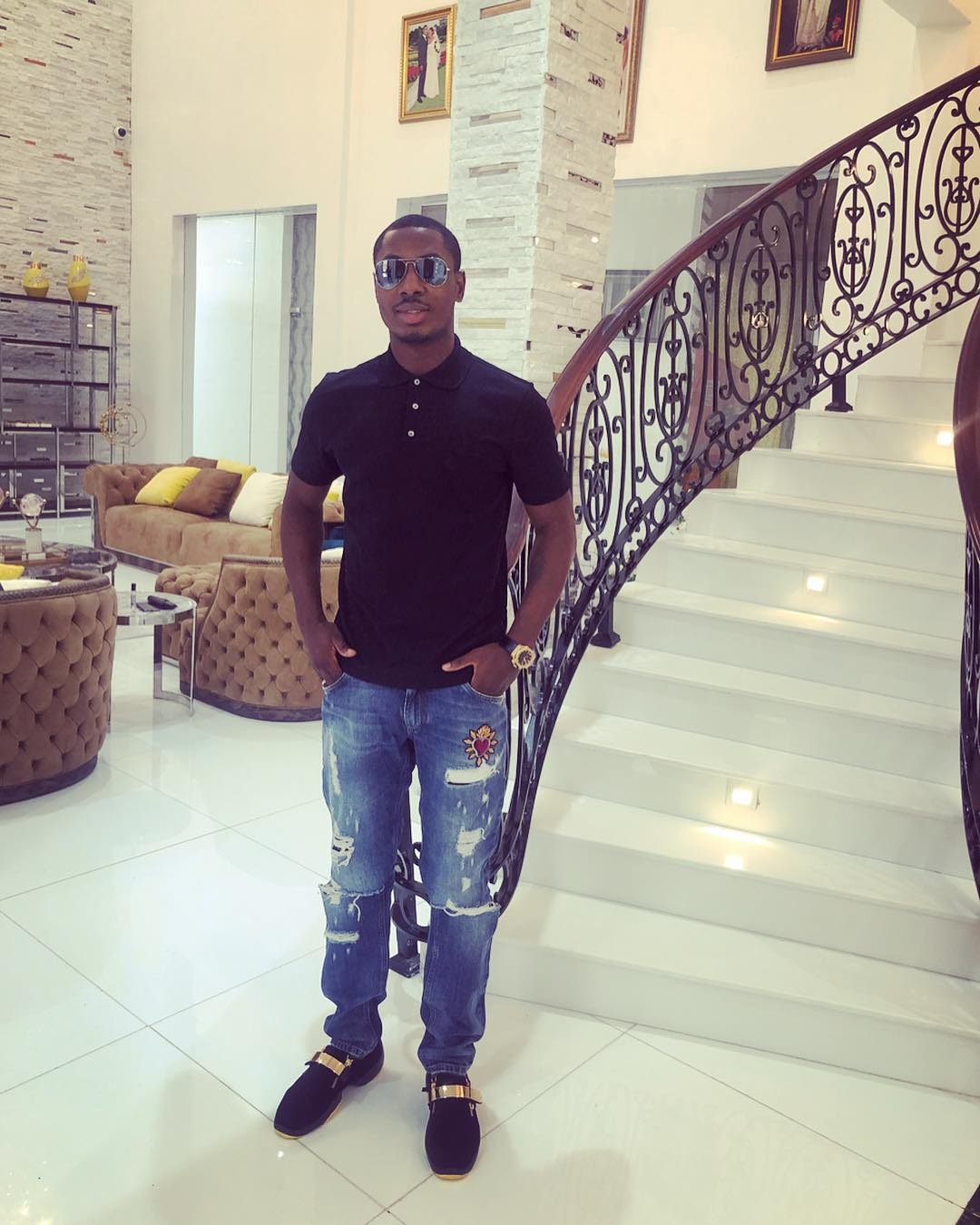 Odion Ighodalo opens mansion