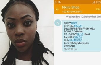Nigerian lady duped