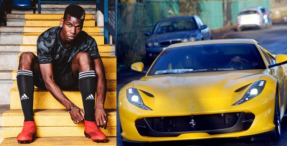 Paul Pogba Buys £250,000 Ferrari