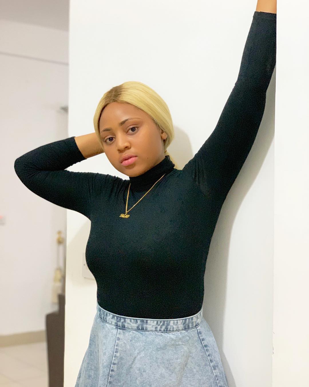 Regina Daniels slams Buhari