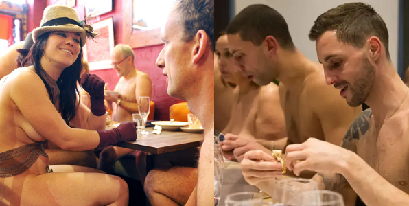 First naked restaurant shuts down