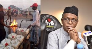 Kaduna state residents wash their streets