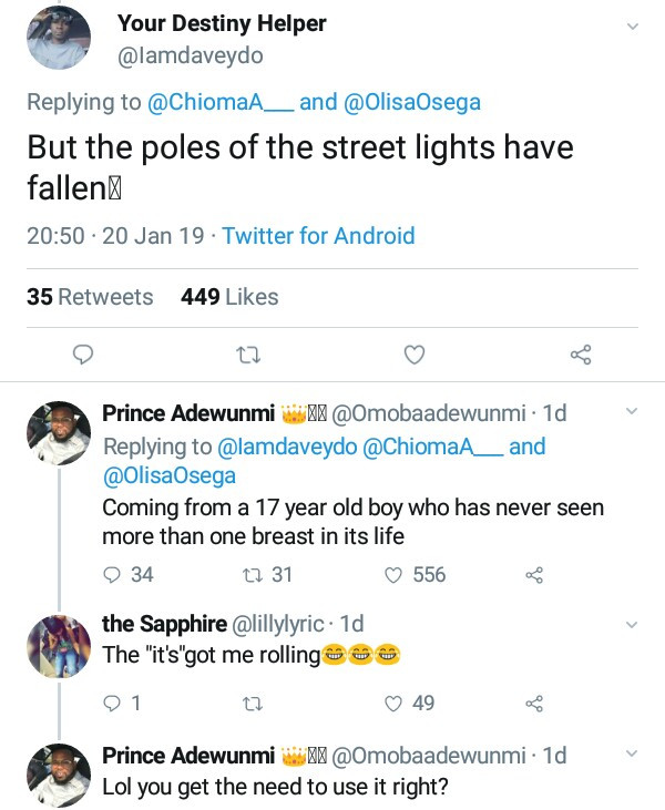 Nigerian lady replies trolls