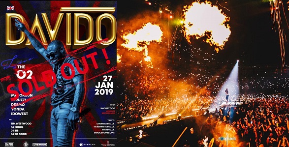 Davido sold out