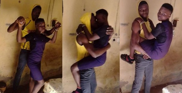 Nigerian man shows off his underage girlfriend