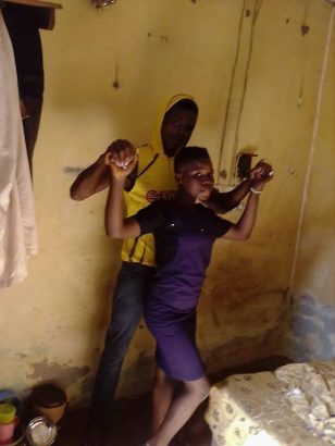Nigerian man shows off his underage girlfriend