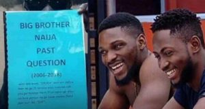 Big Brother Naija Past Questions