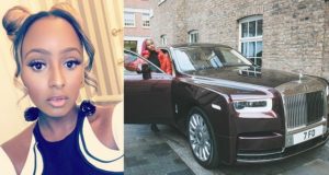 DJ Cuppy acquires Rolls Royce phantom