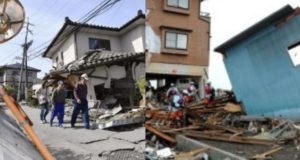Earthquake hits Japan